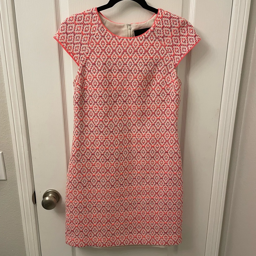 J.Crew Collection Printed Shift Dress